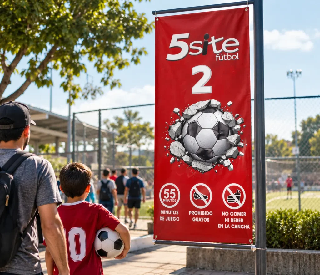 5-site futbol Banner carpas e ingenieria